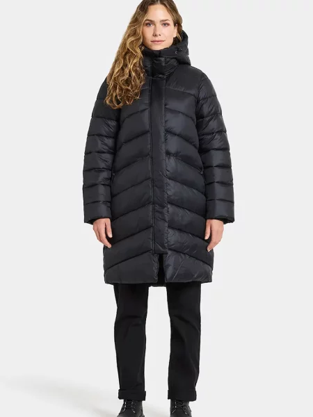 Куртка Didriksons MARION зимова oversize чорний