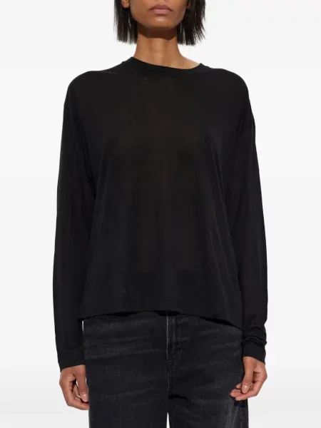 Lung tricou Agolde negru