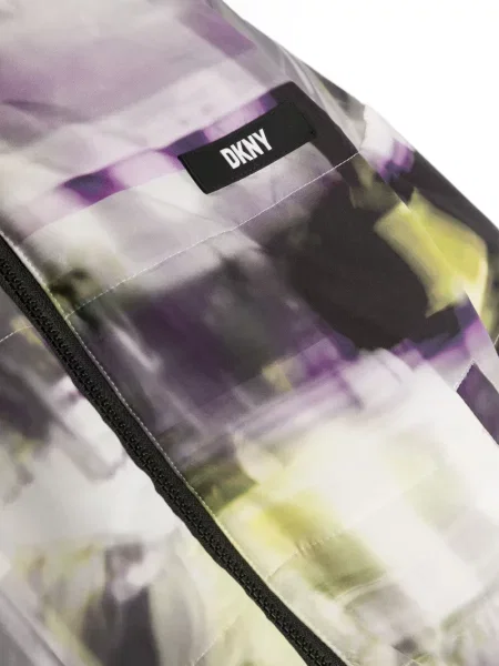 Kurtka dziecięca Dkny fioletowa