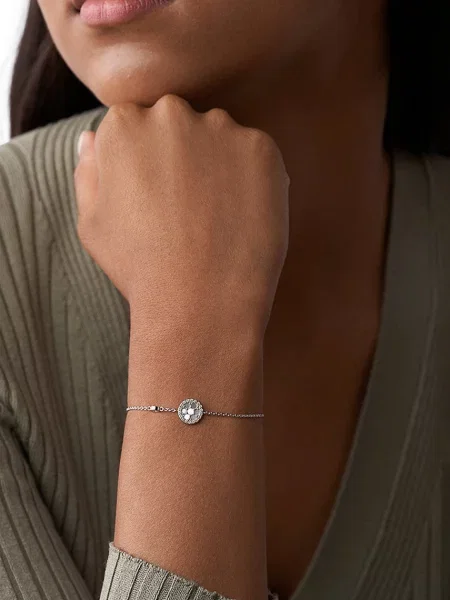 Brăţară Fossil argintiu