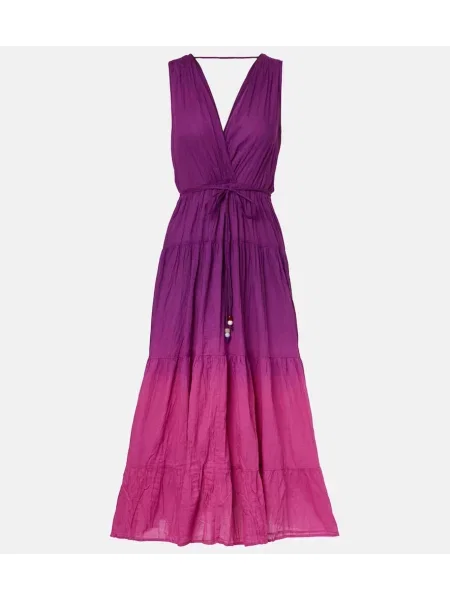 Zamatové oblekové midi šaty Velvet po kolená fialová