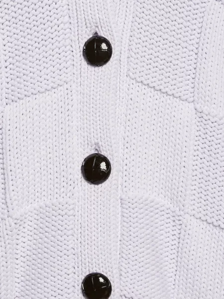 Cardigan Ganni tricotate violet