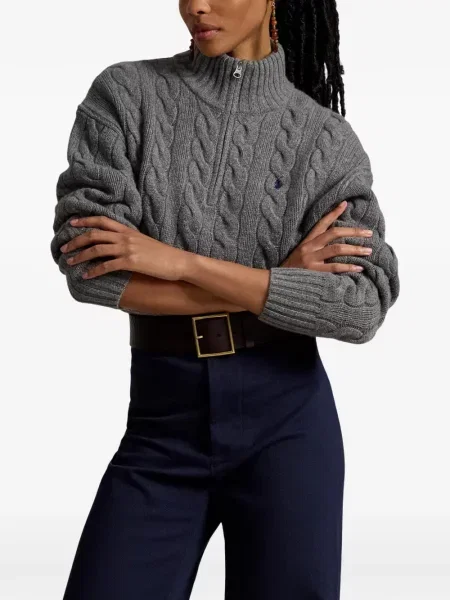 Велурени бягане с яка чорапи Polo Ralph Lauren синьо