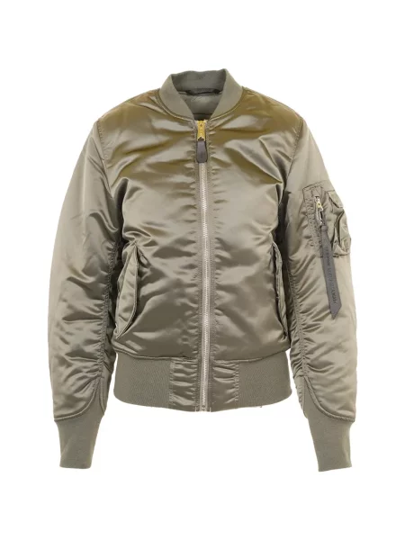 Geacă bomber Alpha Industries verde