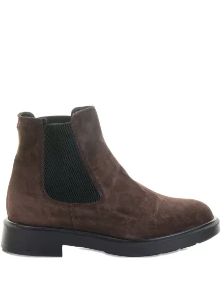 Botine Fratelli Rossetti din piele de căprioară maro