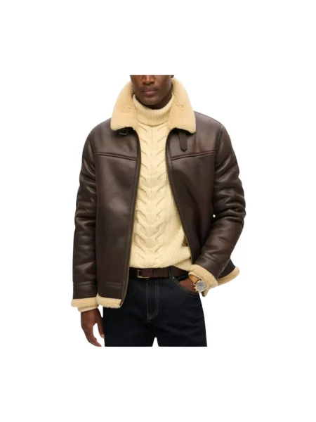 Kurtka Superdry brązowa