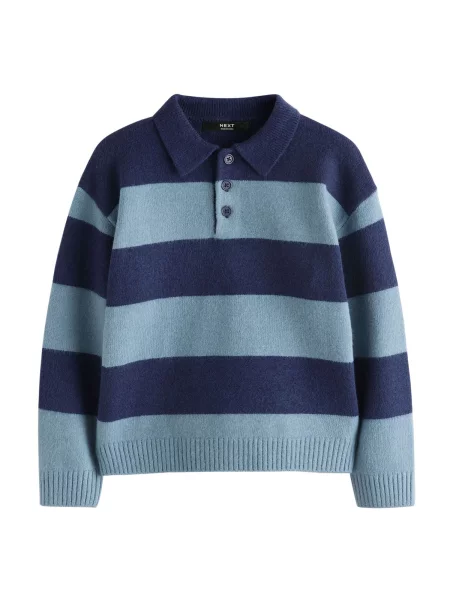 Next Pulover bleumarin / deschis albastru