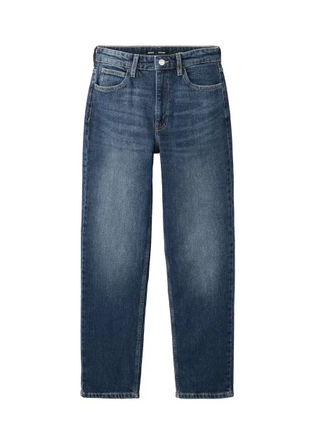 MANGO Jeans NEWMOM denim albastru