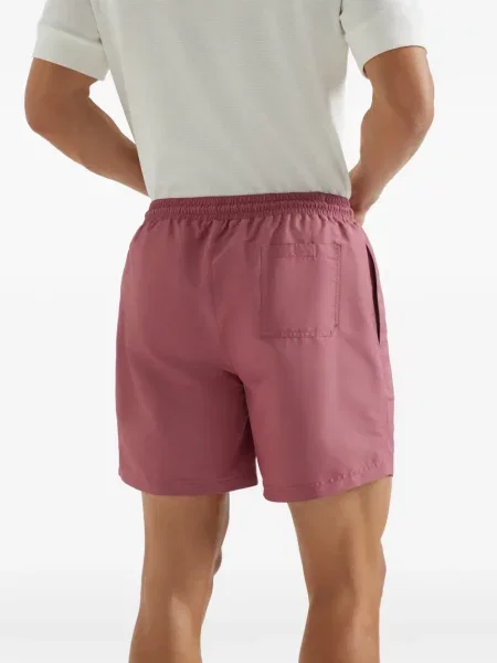 Slip de baie Brunello Cucinelli roșu