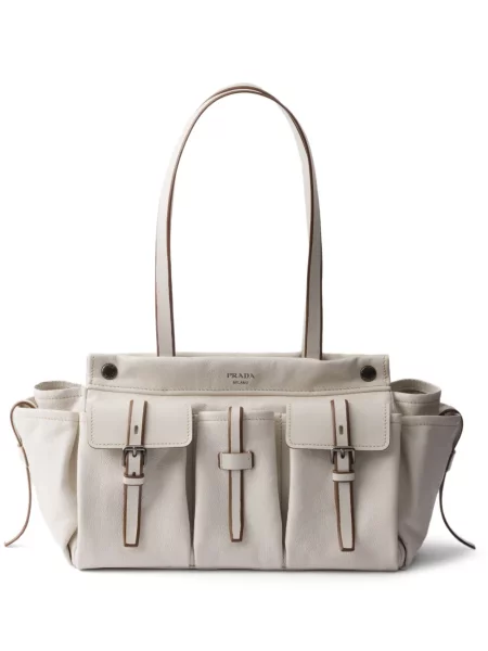 Geantă shopper Prada din piele