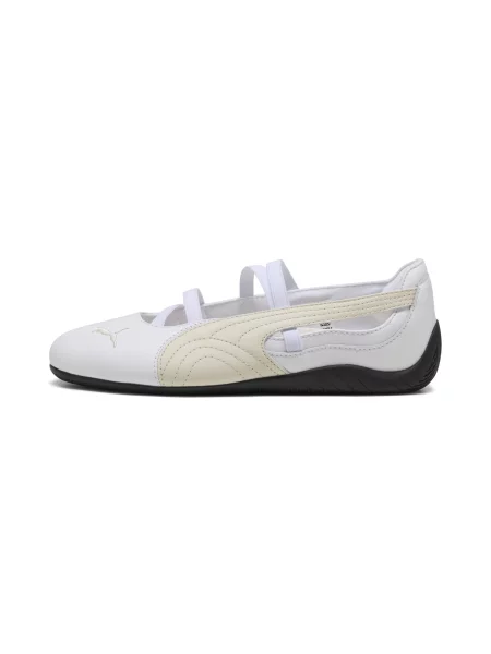 Buty skórzane Speedcat Ballet białe