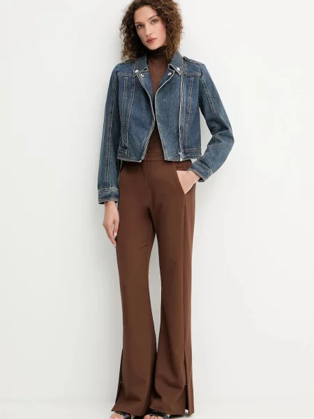 Morgan kurtka jeansowa przejściowa GPERF niebieski