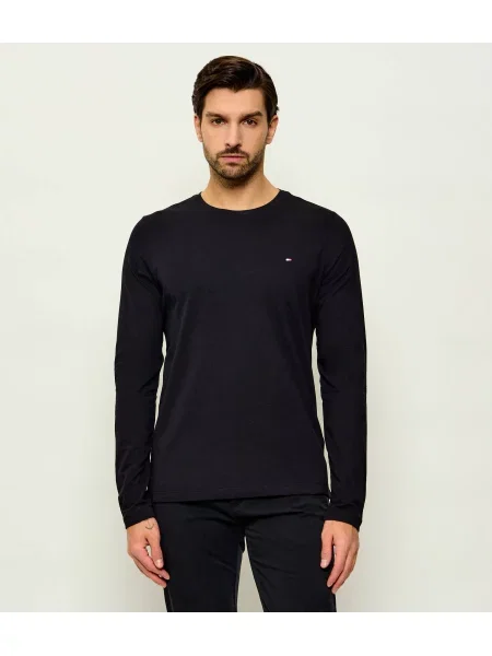 TOMMY HILFIGER Tricou bleumarin / roșu alb negru