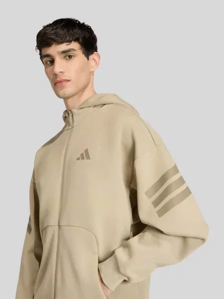 Kurtka treningowa w kroju regular fit z kapturem Adidas Sportswear