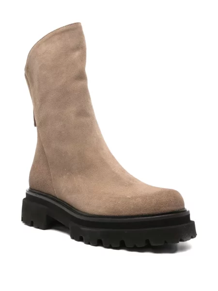 Botine Thea Mika din piele de căprioară