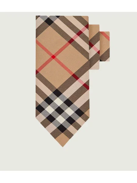 Burberry De mătase cravată M:Manston bej