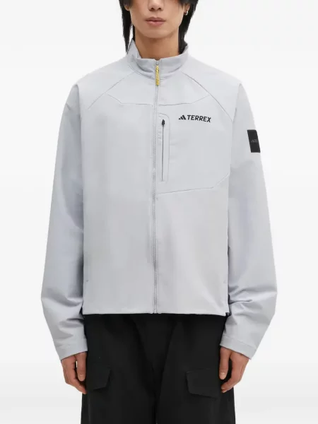 Ретро слънчеви очила Adidas бродирани сиво