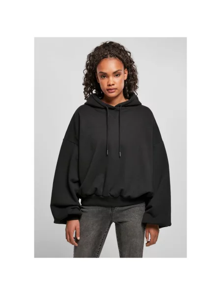 Bluza z kapturem Urban Classics frotte czarna