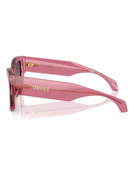 Ochelari de soare Versace Eyewear transparente roz