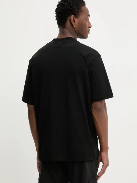 HUGO tricou din Dodger cu imprimeu negru