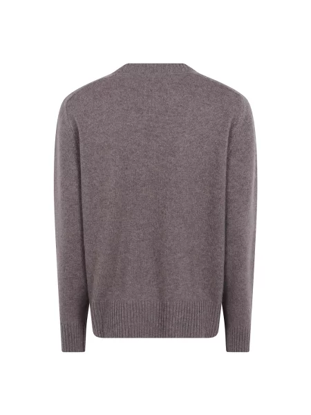 Sweter Loulou De Saison z kaszmiru brązowy