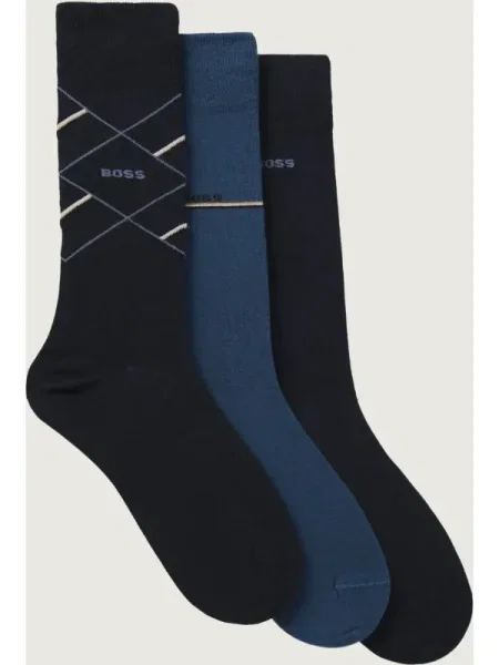 BOSS BLACK Șosete Giftset Icon CC negru