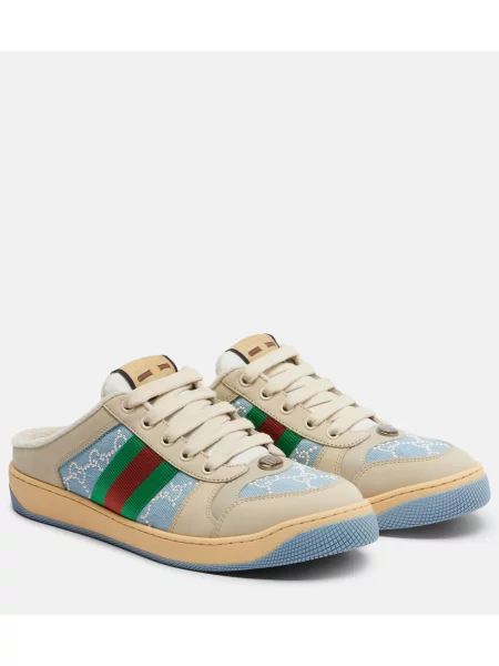 Mules Gucci modra