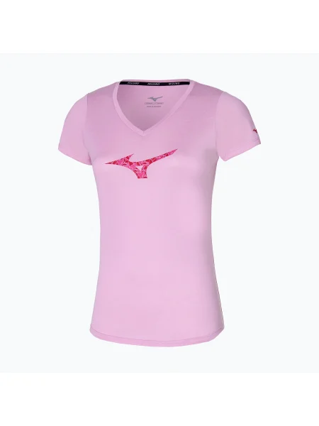 Tricou de alergat pentru femei Mizuno Impulse Core RB Tee pink lavender roz