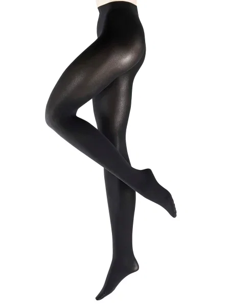 FALKE Jemné pančuchy Deluxe' čierna