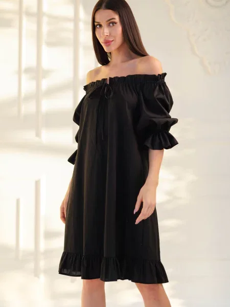 Платье Komilfo черное