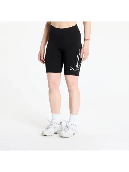 Šortky Karl Kani Signature Essential Cycling Shorts Black XS černé