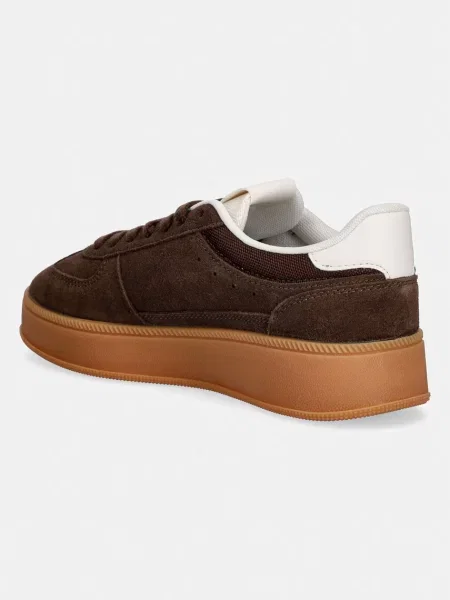 Tommy Jeans THE GREENWICH EDGE MAX SUEDE sneakersy zamszowe brązowe