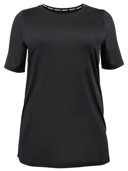 SHEEGO Tricou negru alb