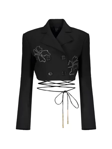 Decupat geacă Ellery cu model floral negru