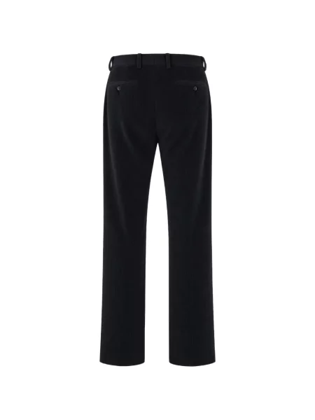 Pantaloni Lardini de catifea cord albastru