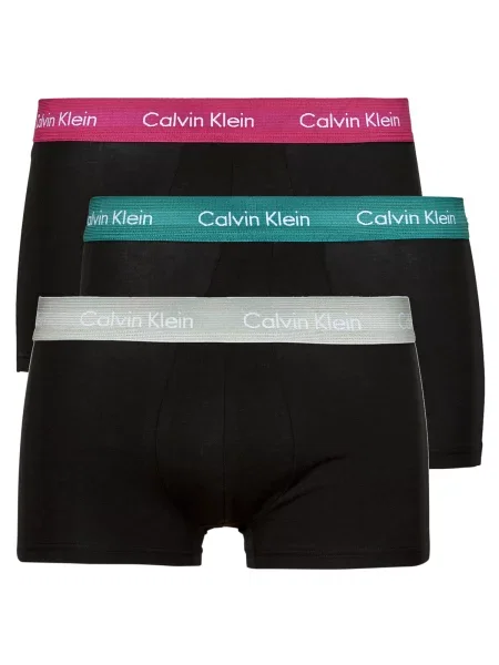 Boxerky Calvin Klein Underwear s nízkým pasem černé