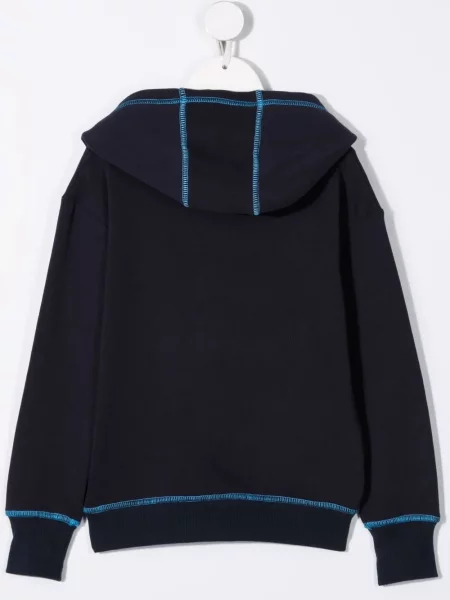 Bluza z kapturem dziecięca Marc Jacobs niebieska