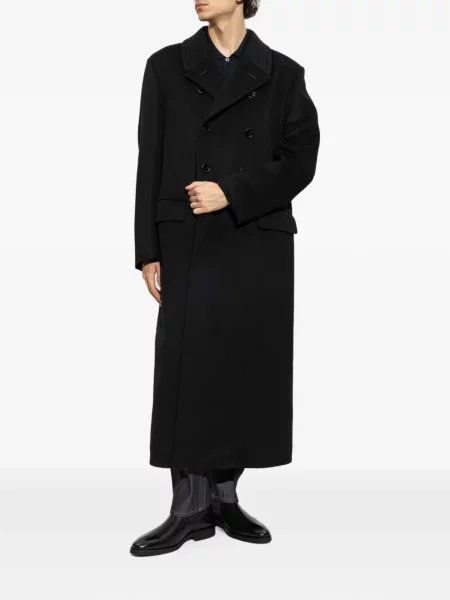 Palton Tom Ford de lână negru