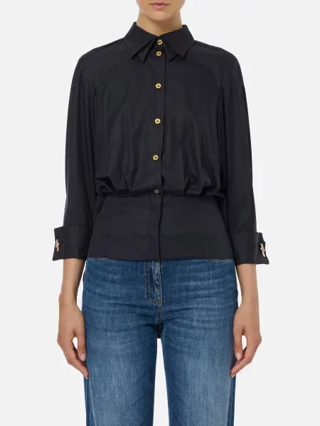 Сорочка Elisabetta Franchi чорна