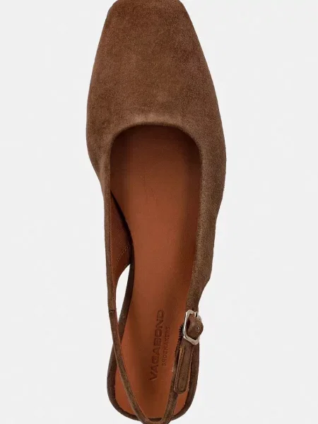 Замшевые балетки Vagabond Shoemakers