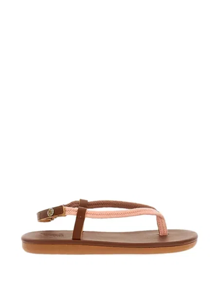 Sandale Ancient Greek Sandals țesuți cu bretele maro