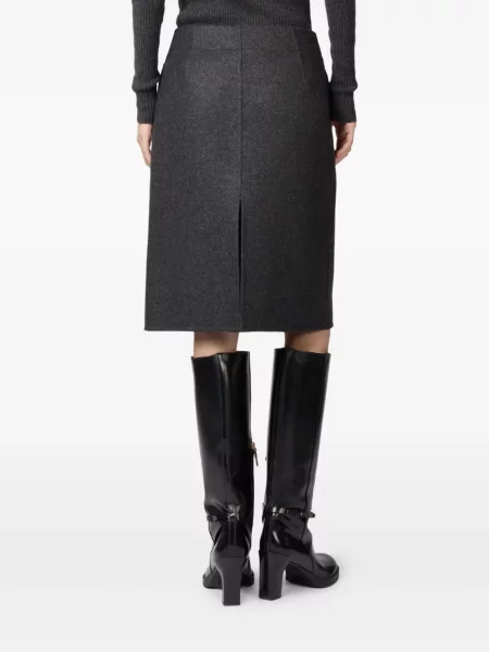 Fustă Tod's de lână negru