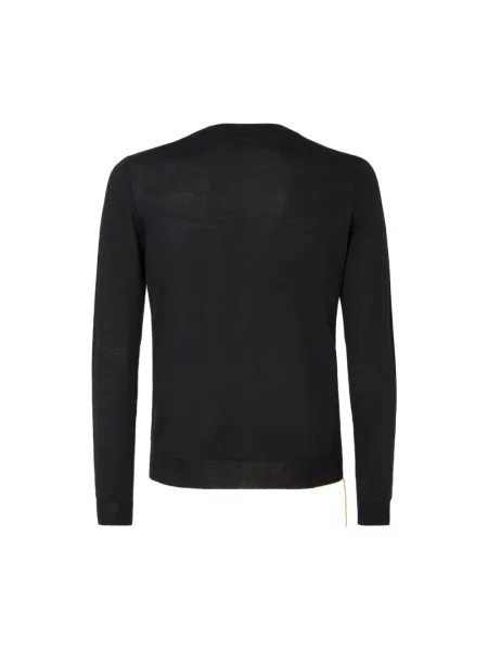 Sweter Fendi wełniany czarny