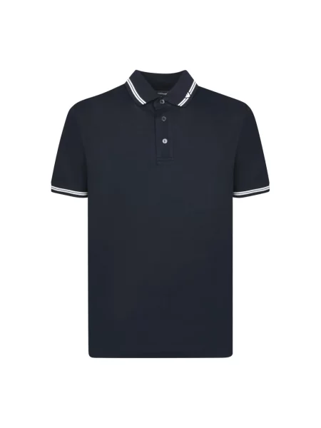 Koszulka polo Emporio Armani niebieska