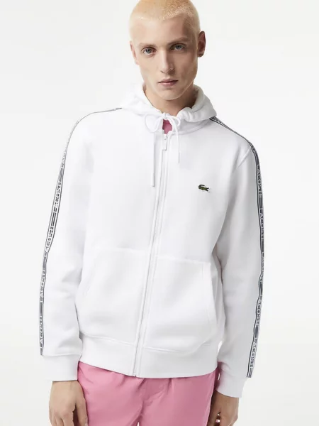 Толстовка Lacoste біла