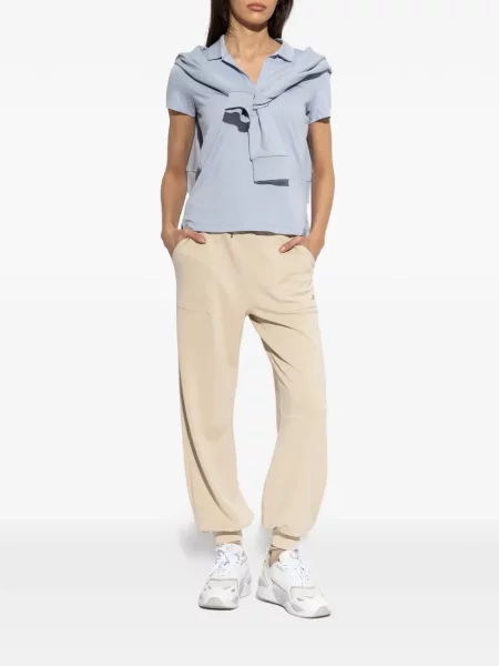 Με κολάρο polo Ea7 Emporio Armani με αυτόγραφο μπλε