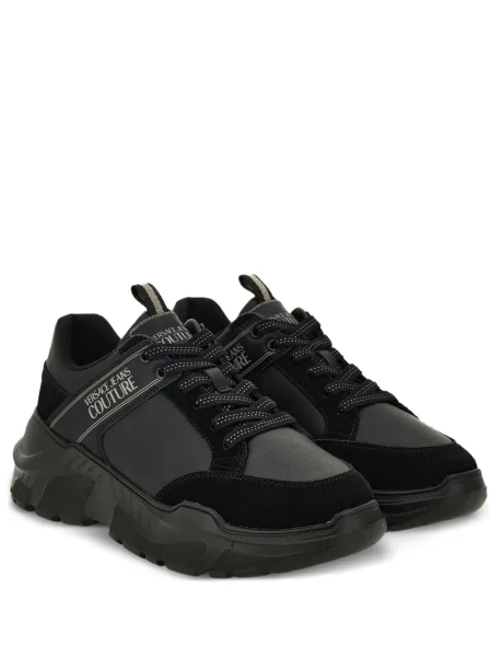 Sneakerși Versace Jeans Couture chunky negru