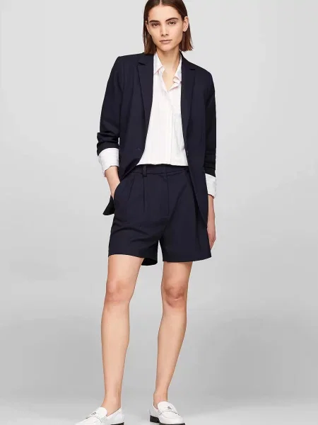 Плісировані шорти Tommy Hilfiger сині