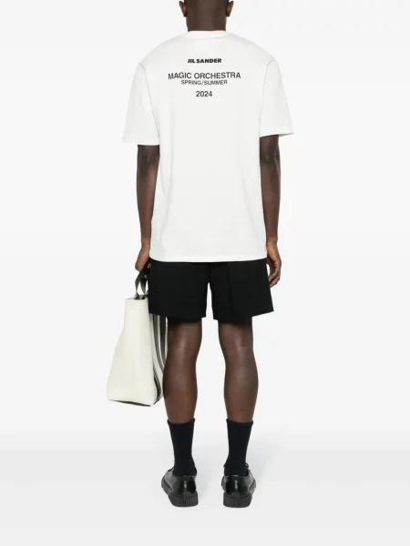 Raštuotas marškinėliai Jil Sander