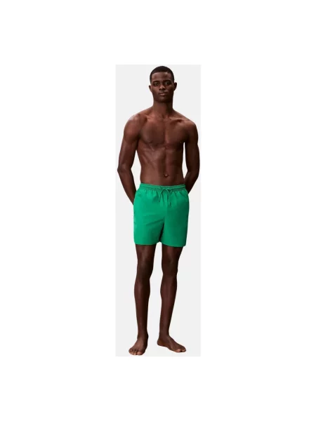 Kąpielówki Calvin Klein Underwear ze sznurkiem zielone
